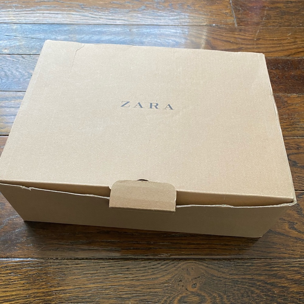 Zara wedge shoes